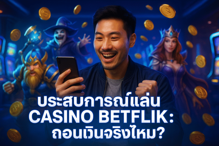 ประสบการณ์เล่น CASINO BETFLIK ถอนเงินจริงไหม?