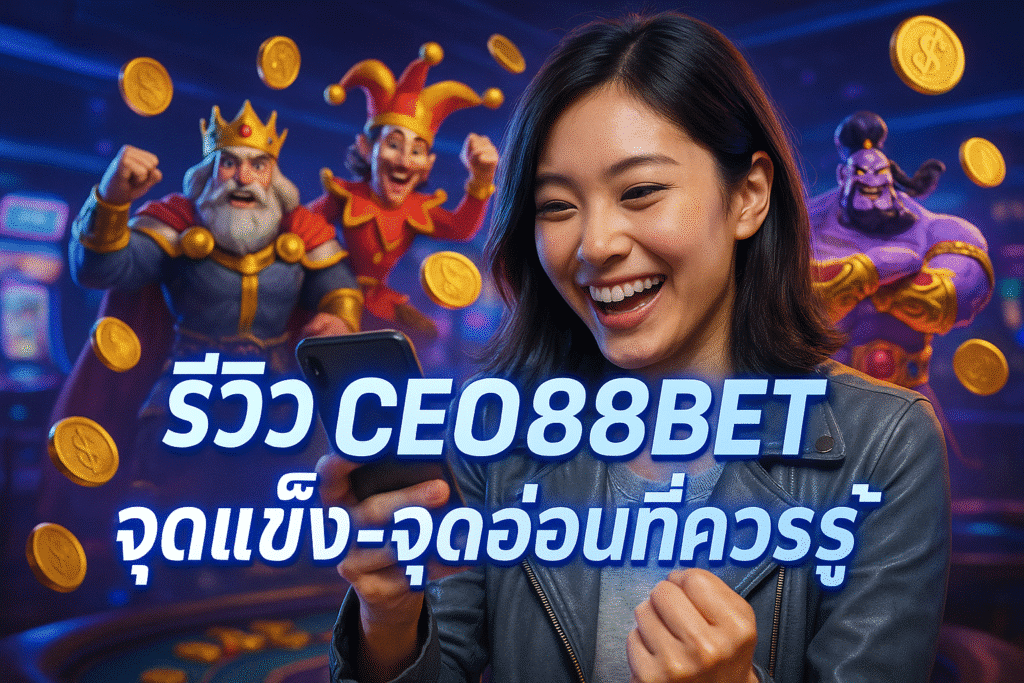 รีวิว CEO88BET จุดแข็ง จุดอ่อนที่ควรรู้