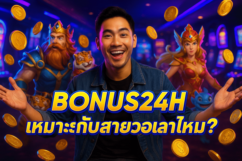 BONUS24H เหมาะกับสายวอเลทไหม?
